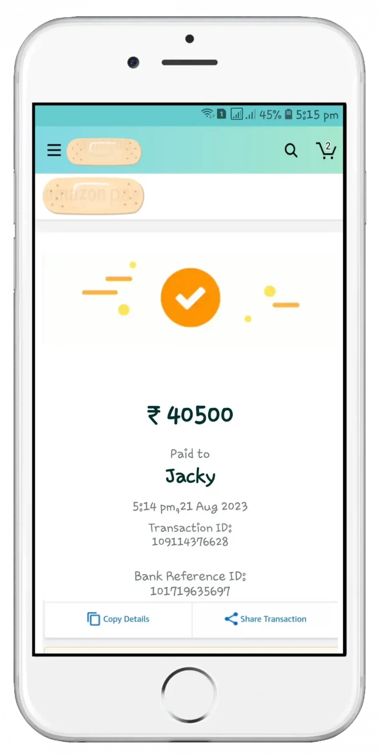 fake payment prank